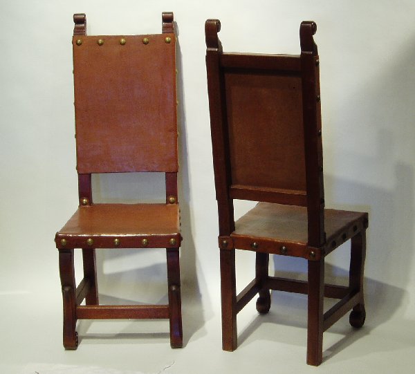Spanish Colonial Chairs, Italian Revival chair