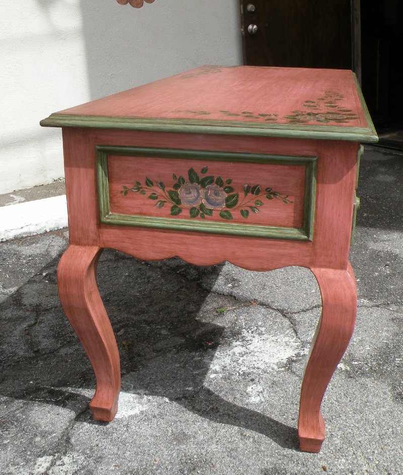 pink French desk