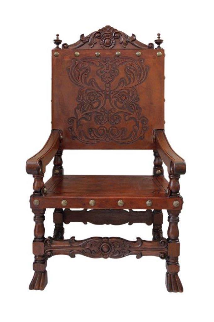 Renaissance Friar Hand Tooled Leather