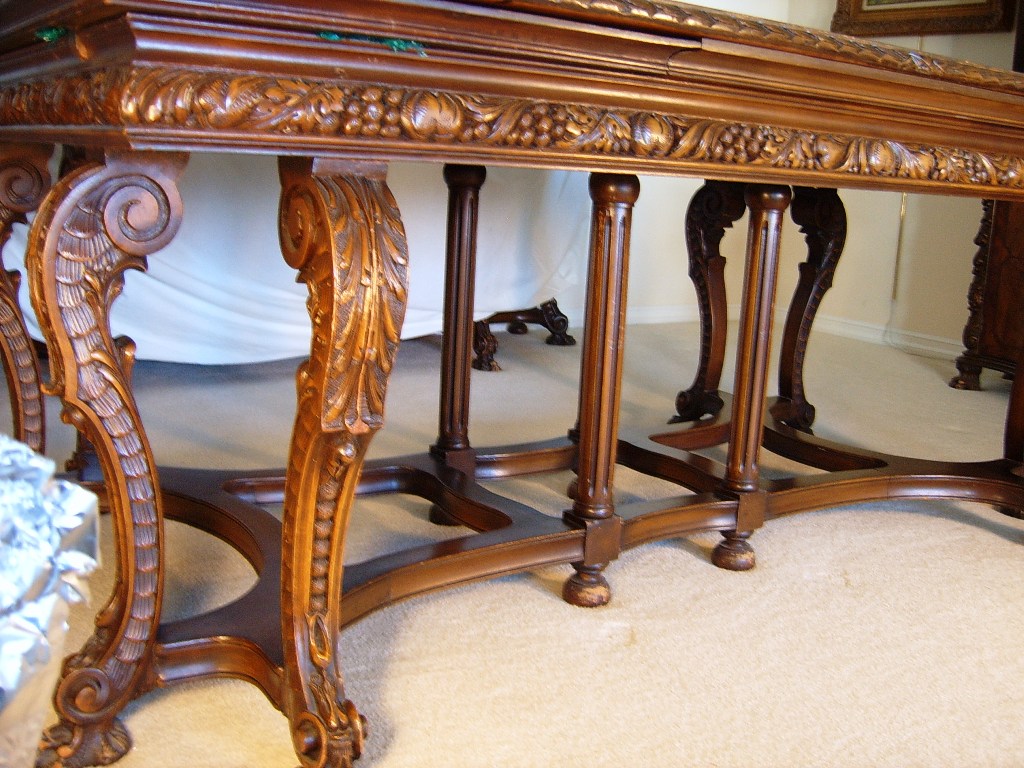 Renaissance Revival Dining Room Table
