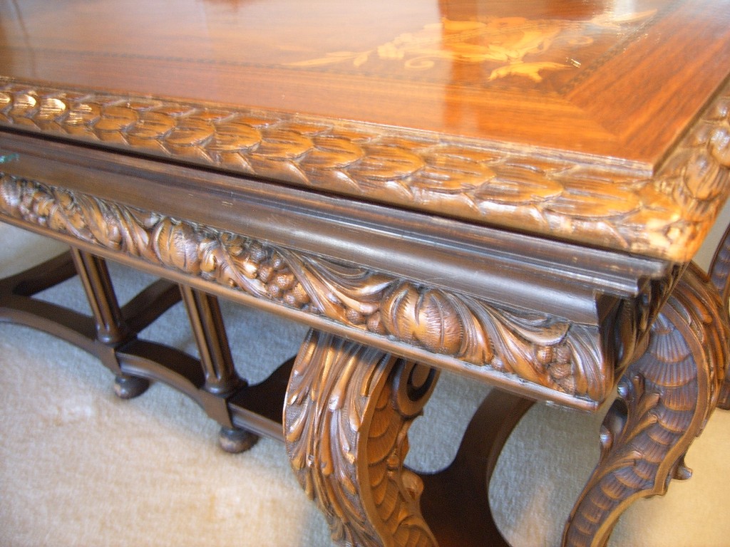 Renaissance Revival Dining Room Table