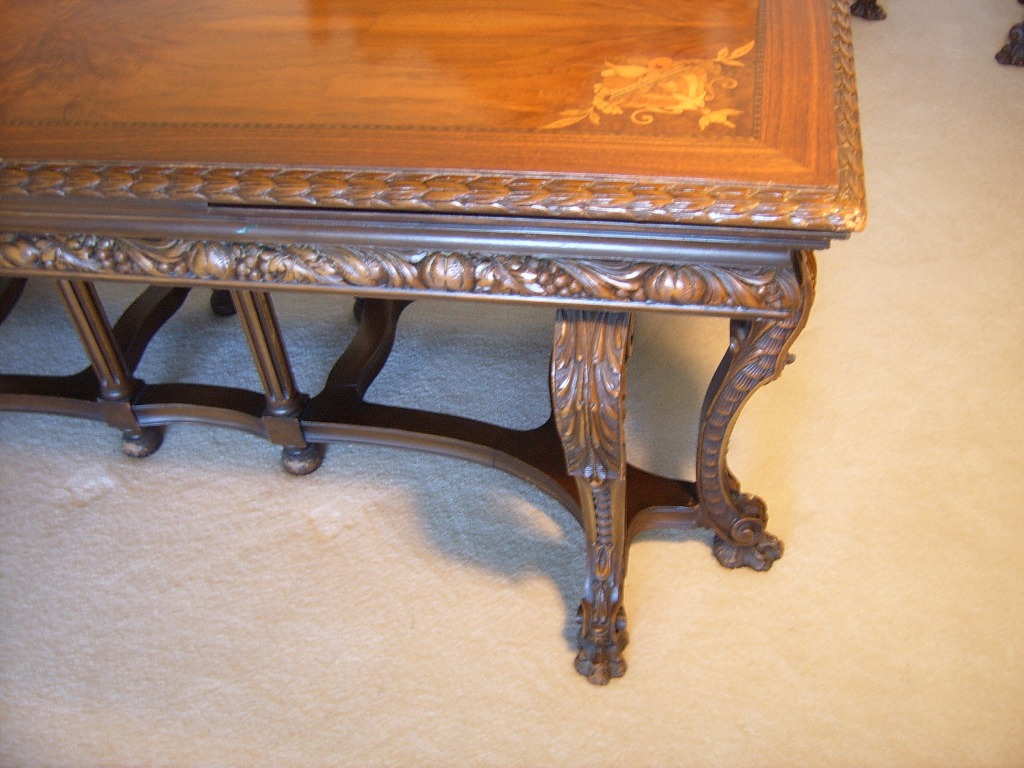 Renaissance Revival Dining Room Table