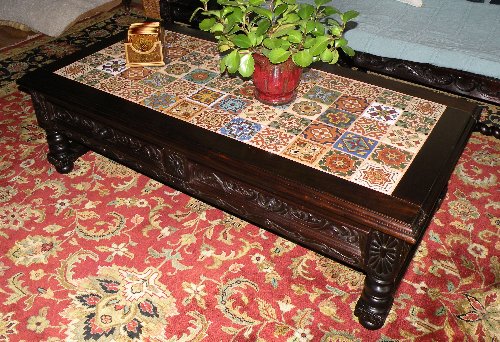 Spanish Revival coffee table
