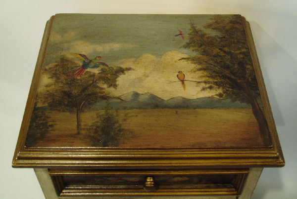 hand painted wild birds